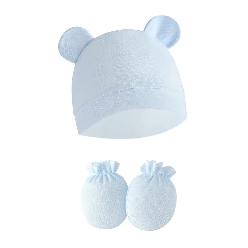 3 Teile/satz Neugeborenen Geburt Set 2024 Frühling Sommer Baby Body Baumwolle Baby Hut Handschuhe Weiche Baby Strampler Infant Zeug 0 bis 3 monate.