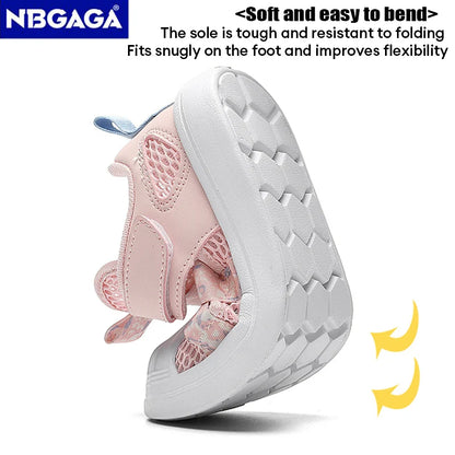 Summer Breathable Kids Sandals Boy and Girl Fashion Sneakers Lightweight Non Slip Walking Shoes Comfortable Sport Shoes.