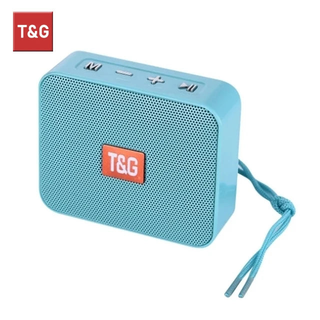 Bluetooth Speaker TG166 Portable Mini Wireless Soundbar Subwoofer Outdoor Indoor Loudspeaker Support TF Card FM Radio Waterproof