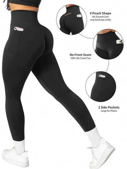Sexy Scrunch Leggings Push Up Tights Woman Back Gym Sport Women Fitness Legging Butt Lift Yoga Pants.