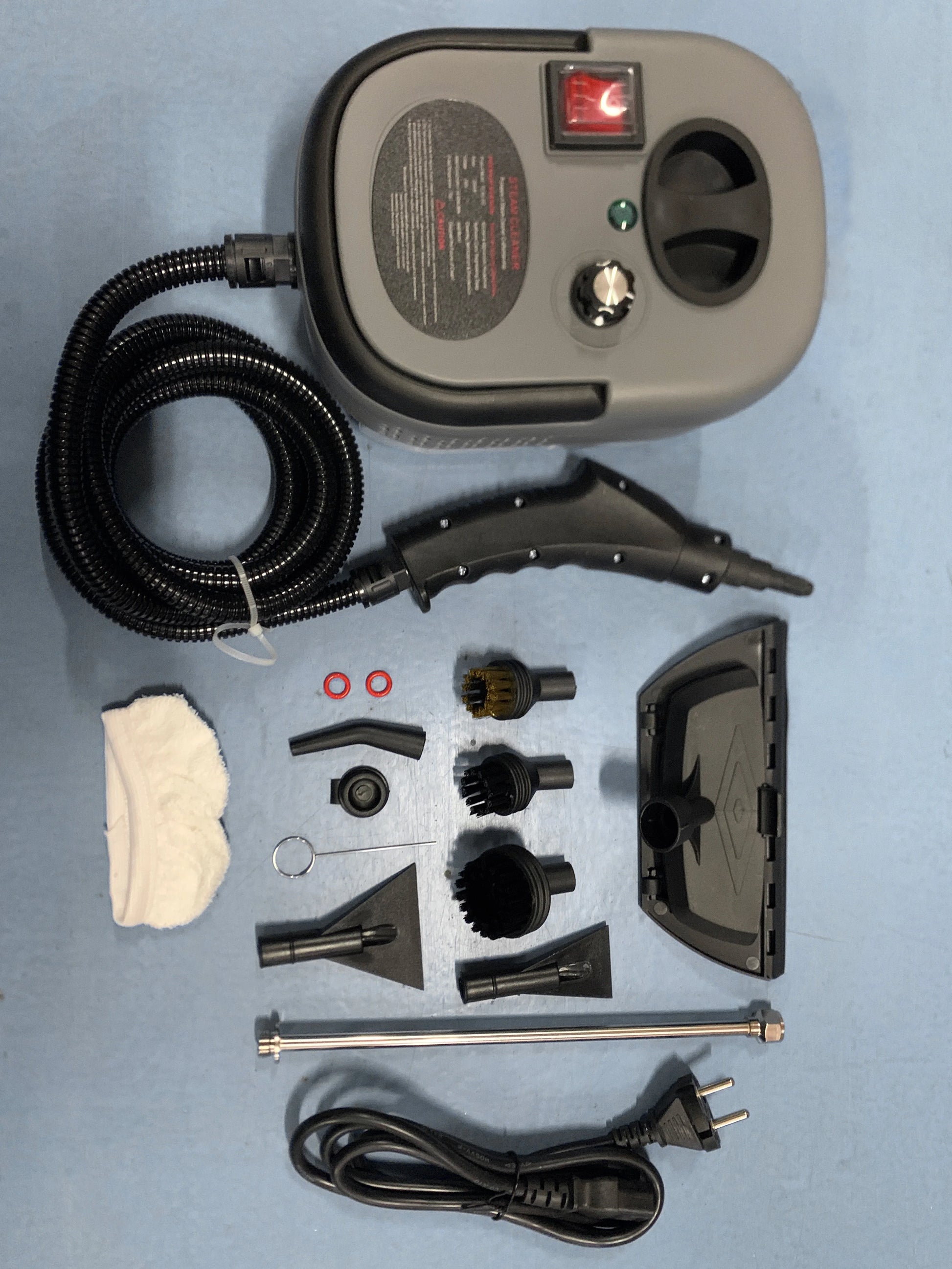 2500W High And Temperature Handheld Steam Cleaners Air Conditioner Kitchen Hood Car Steam Clean Machine Floor and More Cleaning.