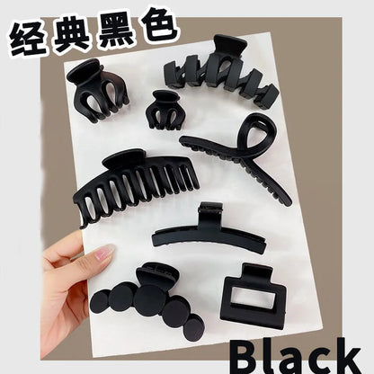 Matte Flower Hair Grips Set for Women Fairy Style Fresh Sweet Headwear for Updo Hairdo Back of Head Hair Accessories