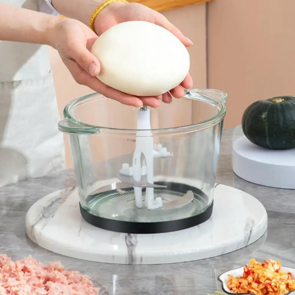 Multifunctional meat grinder 5L 500W stainless steel, kitchen machine, Shredder, 4-step, minced meat/vegetables/Dough.