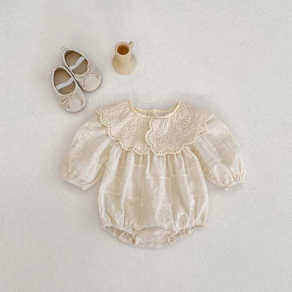 Frühling Baby Body Schwestern Kleid Blume Stickerei Kleid für Kleinkind Mädchen Kleinkind Outfit