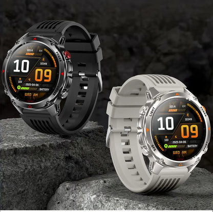 Military Professional Swim Sport Smartwatch Men 3ATM Waterproof Dual-band GPS Outdoor Adventure Watches Heart Rate BT Call Clock
