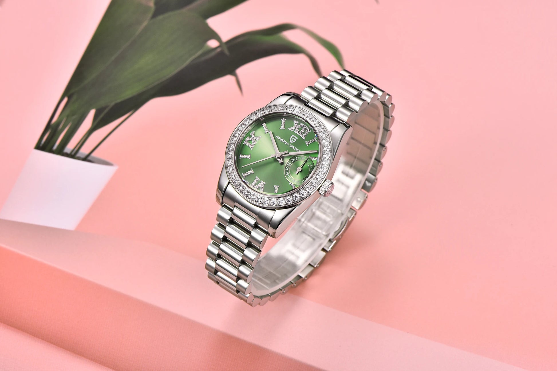 PAGANI DESIGN 2024 New 32MM Women's Wristwatch Elegant Luxury Quartz Watch For Women Fashion Waterproof Watches Sapphire Clock.