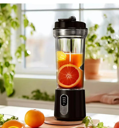 New 300W Powerful Juicer USB 4000mAh Battery Multi-use Juice Cup Grinder Outdoor Portable Fresh Fruit Blender Smoothie Juice Cup.