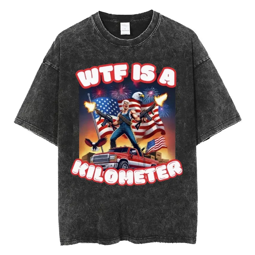 Autism Skeleton Meme T Shirt Human Funny Skull Men Women Harajuku Gothic Vintage Washed T Shirts Oversized Casual Cotton T-shirt.