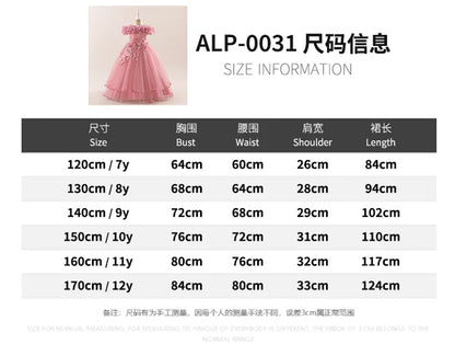 Kinder Kleid Neue Geburtstag Party Mädchen Prinzessin Kleid Gestickte Mesh Hochzeit Blume Junge Elegante Kinder Abend Kleidung Kostüm.