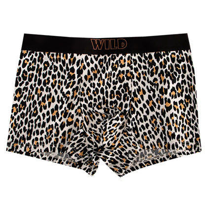 EXILIENS Neue Leopard 1 stücke/3 stücke Boxer Männer Unterwäsche Heiße Unterhose Herren Boxer Masculinas BoxerShorts Mann Höschen größe L-3XL KX735