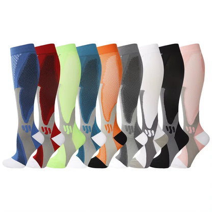1PAIR Compression Socks Sport Socks Medical Nursing Stockings Prevent Varicose Veins Socks Pregnancy Nursing Athletic Soccer SOX.