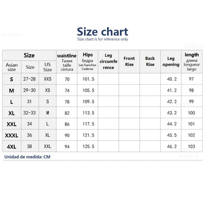 OUSSYU Brand Autumn Casual Pants Men Business Elastic Waist Korean Style Black Brown Grey Khaki Trousers Male Plus Size S-4XL.