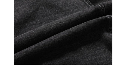 DIMUSI Winter Men's Denim Jackets Man Fleece Warm Windbreaker Jacket Fashion Mens Retro Cotton Military Jean Coats Clothing