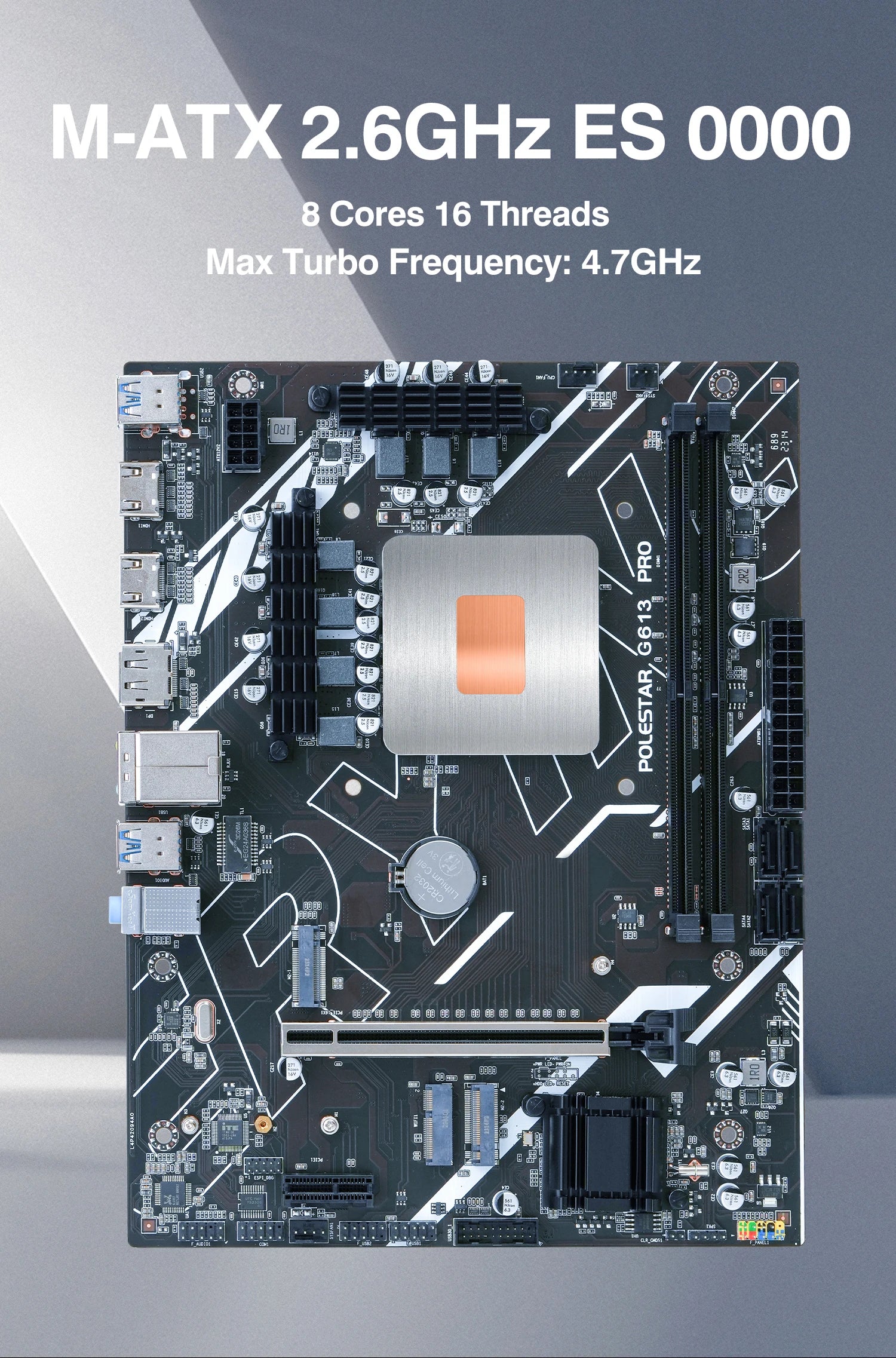 DIY Gaming Computer Motherboard with Onboard 11th Kit IntelCore CPU 0000 ES 2.6GHz (Refer to Kit i9 1198** i9 11900) DDR4.