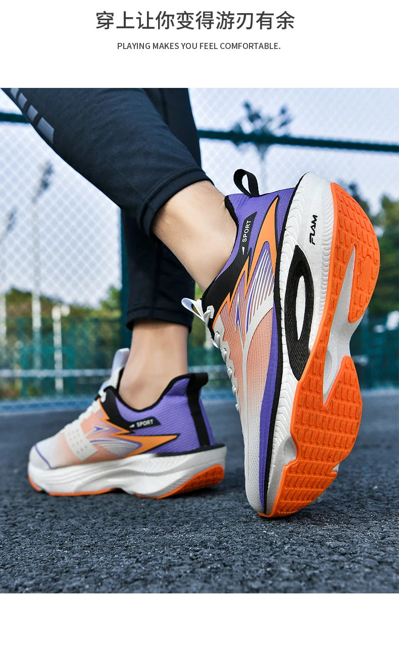 Sport Laufschuhe Männer Turnschuhe Marathon Atmungsaktiv Komfortable Marke Trend Frauen Sportlich Fitness Outdoor Turnschuhe AirCushion.