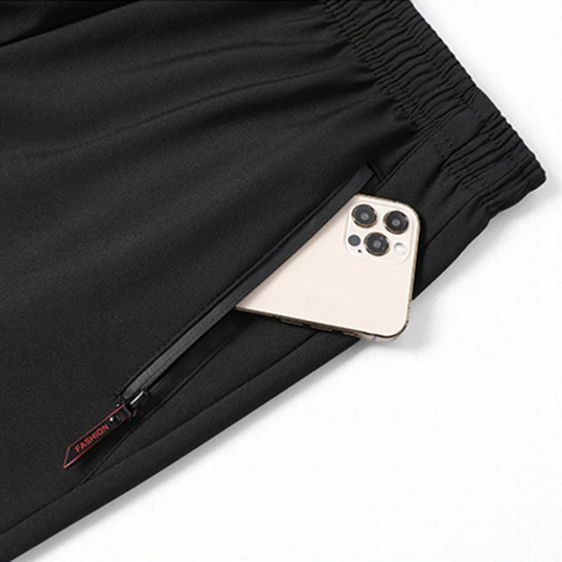 Warme Winter männer Gerade Hosen Stretch Elastische Taille Casual Weiche Jogger Koreanische Klassische Blau Schwarz Grau Marke Hinzufügen Pelz Hosen.