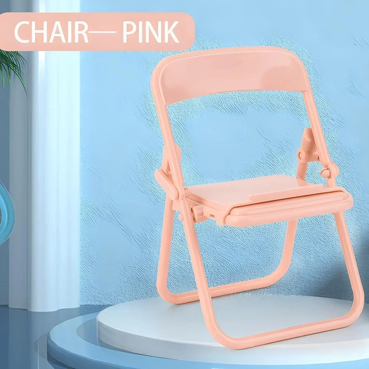 Universal Mobile Phone Accessories Foldable Chair Shape Mini Desktop Phone Holder Phone Stand.