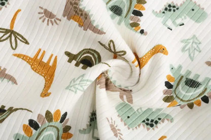 Kiddiezoom 5 Teile/los Vier Jahreszeiten Mode Cartoon Kurzarm Baby Junge Mädchen Bodys Weiche Unisex Neugeborenen Onesies Kleidung.