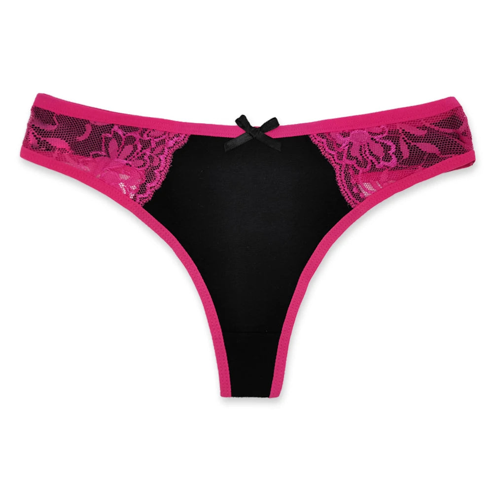 Ladies Cotton Thongs Panties Women Culottes Sexy G Strings Female Underwear Lingerie Comfort Soft Low Rise Tangas 5 pcs/lot.