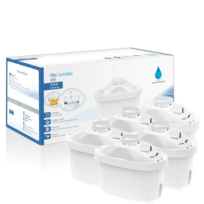 1-10PCS Water Filter Cartridge for Maxtra Reducing Limescale Chlorine Impuritie Purify Kettle Activate Carbon Water Filter