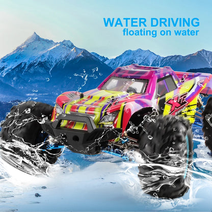 WLtoys  F21A 1:10 80KM/H RC Car 4WD 2.4G Metal Undercarriage Brushless Motor Remote Control High Speed Drift Monster Truck Toy.