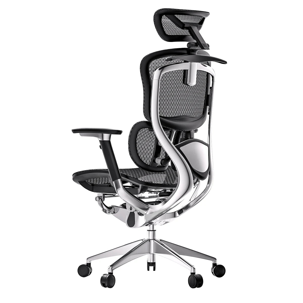 Ergonomischer Computerstuhl Designer Bequeme nordische Fußstütze Moderner trendiger Bürostuhl Entspannendes Lesen Muebles-Möbel