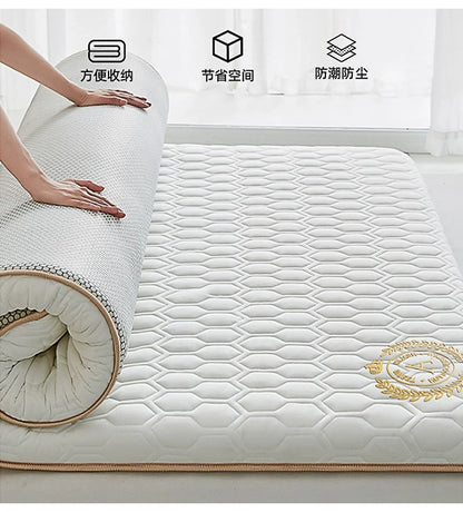 Fünf-schichtige material zusammensetzung matratze verdicken 4/7 cm Haushalt Einzel Doppel Schwamm latex füllung matratzen Tatami Boden Matte