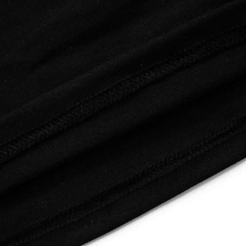 Y24TP610 Women's Autumn New Solid Color Crossbody Single Shoulder Top Sexy Asymmetric Single Sleeve T-Shirt From China.