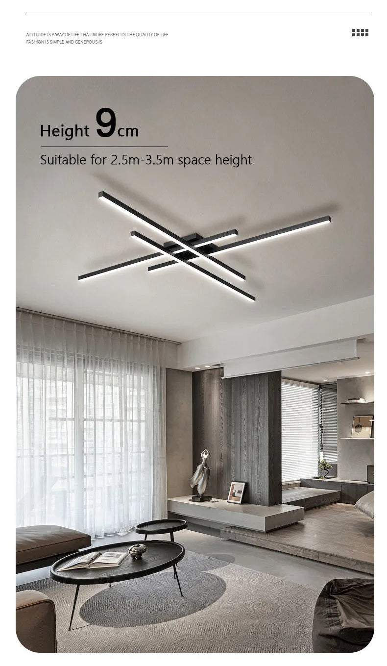 Deckenleuchte einfache moderne Schlafzimmeratmosphäre Duplex Villa Halle Nordic Lampen minimalistische Wohnzimmerlampe Zimmer Deckenleuchten.