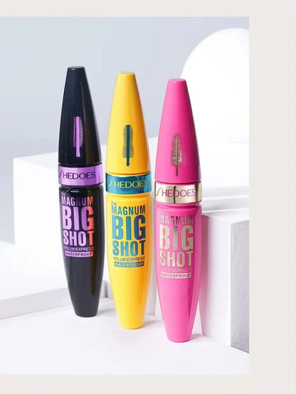 Thick, elongating, waterproof, sweat-proof, non-smudged, long-lasting mascara.