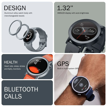 Global Version CMF by Nothing Watch Pro 2 1.32" AMOLED Display Bluetooth Calls with AI Noise Reduction CMF Watch Pro 2.
