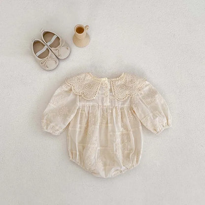 Frühling Baby Body Schwestern Kleid Blume Stickerei Kleid für Kleinkind Mädchen Kleinkind Outfit
