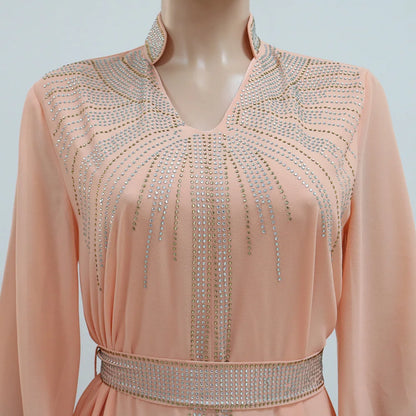 Floral Bedruckte Abaya Arabisch Langes Kleid Frauen Muslimischen Marokkanischen Kaftan Robe Golf Jalabiya Dubai Islam Türkei Kleider Ramadan Kleid