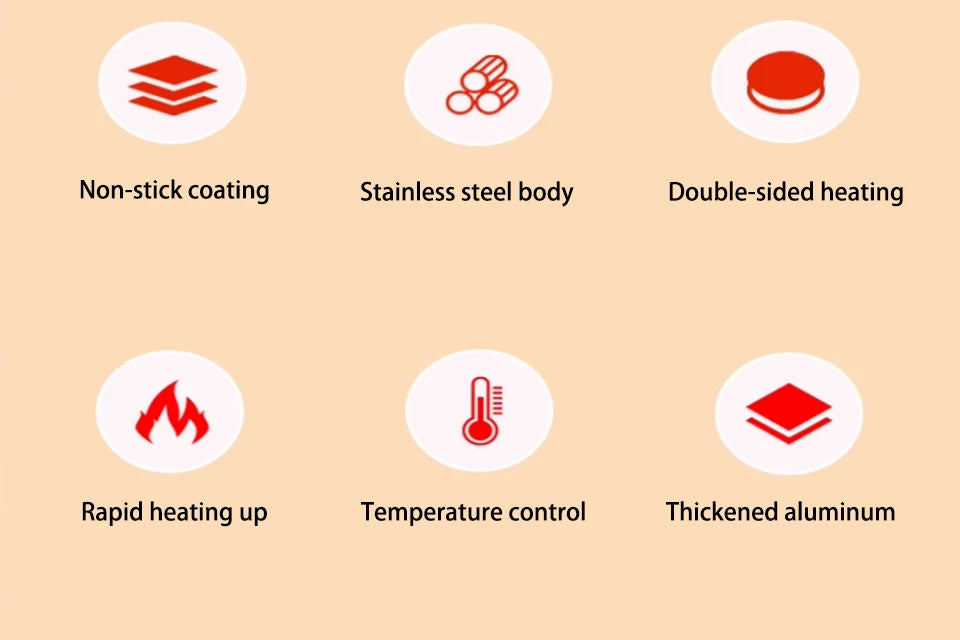 XEOLEO Commerical 4PCS Korean Coin Waffle Maker 3000W Non-stick Coating Gold Coin Bread Waffle Making Maker Electric/Gas.