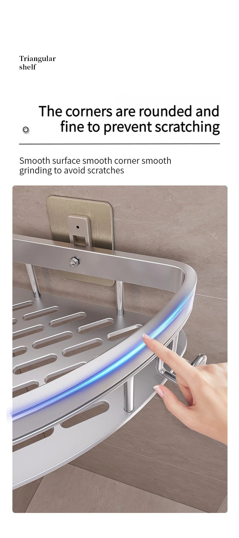 Yun jie ya Free Punch Bad Lager regal Kleiderbügel WC Eck regal Veranstalter Wand Dusch regal Wohn accessoires