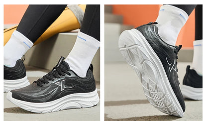 Xtep 299 Leather Running Streamline For Women 2024 Winter Running Shoes Leisure Training Sneaker(Suggest 1 size up) 876418110021