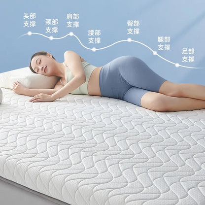 Matratze aus Sojabohnenfaser, Bodenmatte, faltbar, Tatami-Matte mit langsamer Rückfederung, 4/7 cm Dicke, King Twin, Queen-Size-Latex-Schwammbettprodukt