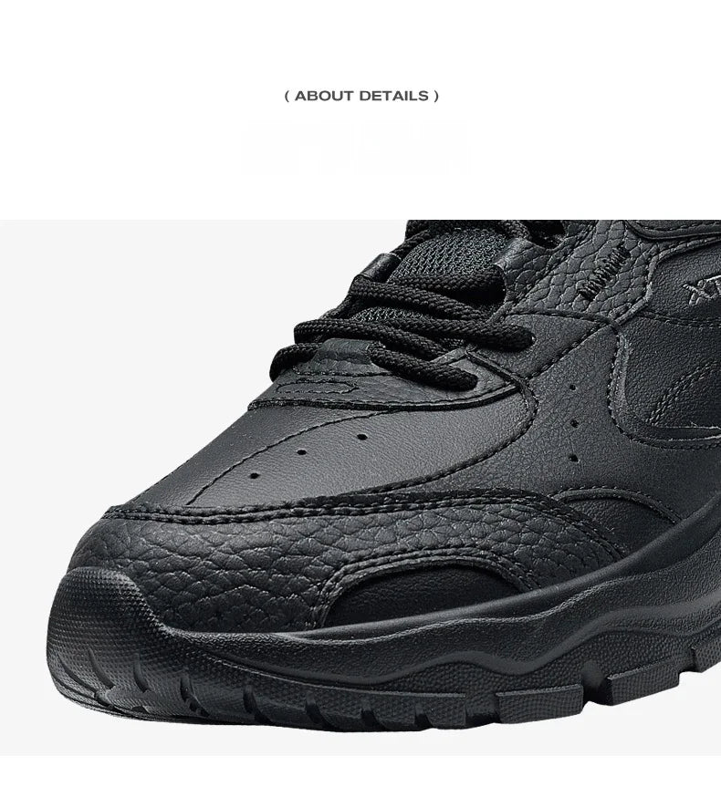 Xtep Women's Casual Shoes 2024 Winter Trendy Retro Durability Comfortable Sneakers Stability Sports Shoes 876418320008