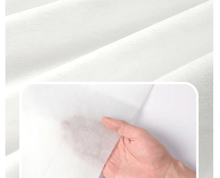 4pcs Set - Double - Disposable Bedding, Including Duvet Cover, Sheets, And Pillowcases*2 - Suitable for Travel, Hotels, Trains.