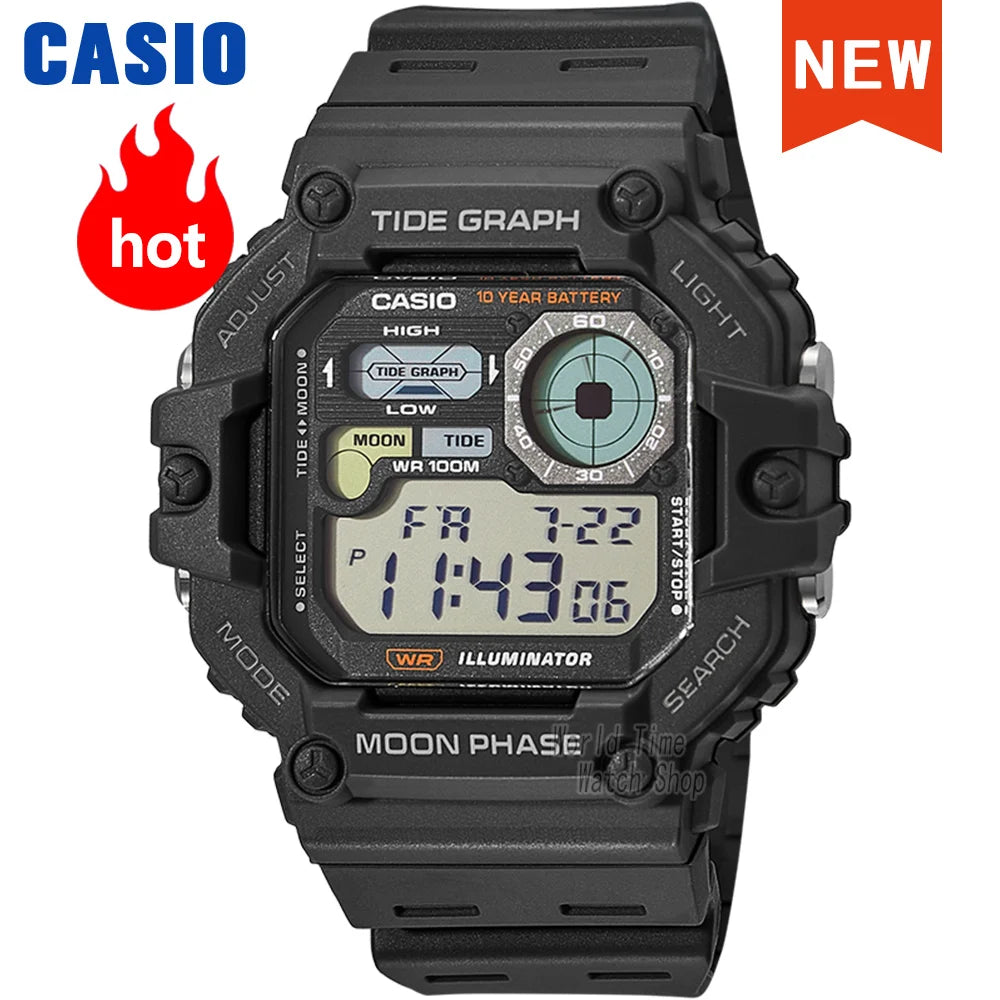 Casio Men's Watch Fashion Sports Outdoor Wristwatch Active Lifestyle Timepiece Casual Design WS-1700H series.