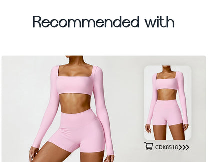 Sports Long sleeved Women Outdoor Running Gym Fitness Wear T-shirt Long sleeved Yoga Shirt Gym Push Up Workout Single Piece Top.