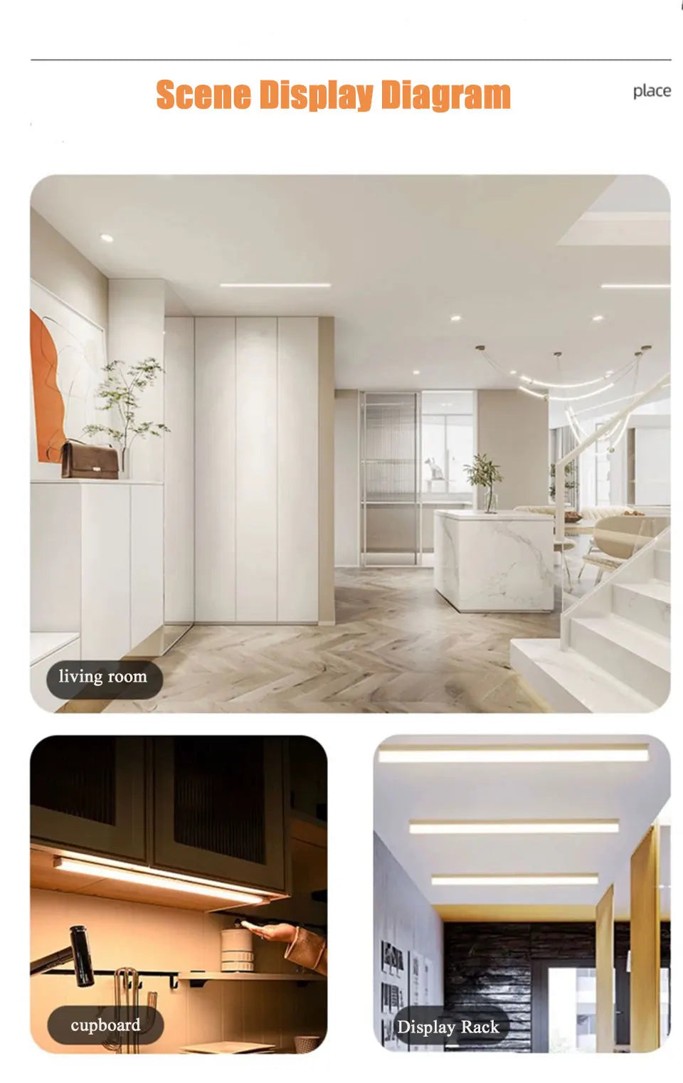 Led tube light 220v 110v T5 led Bracket Lamps For Home 8W10W 40cm Bar lights Industrial Commercial Light Fixture Kitchen Study.