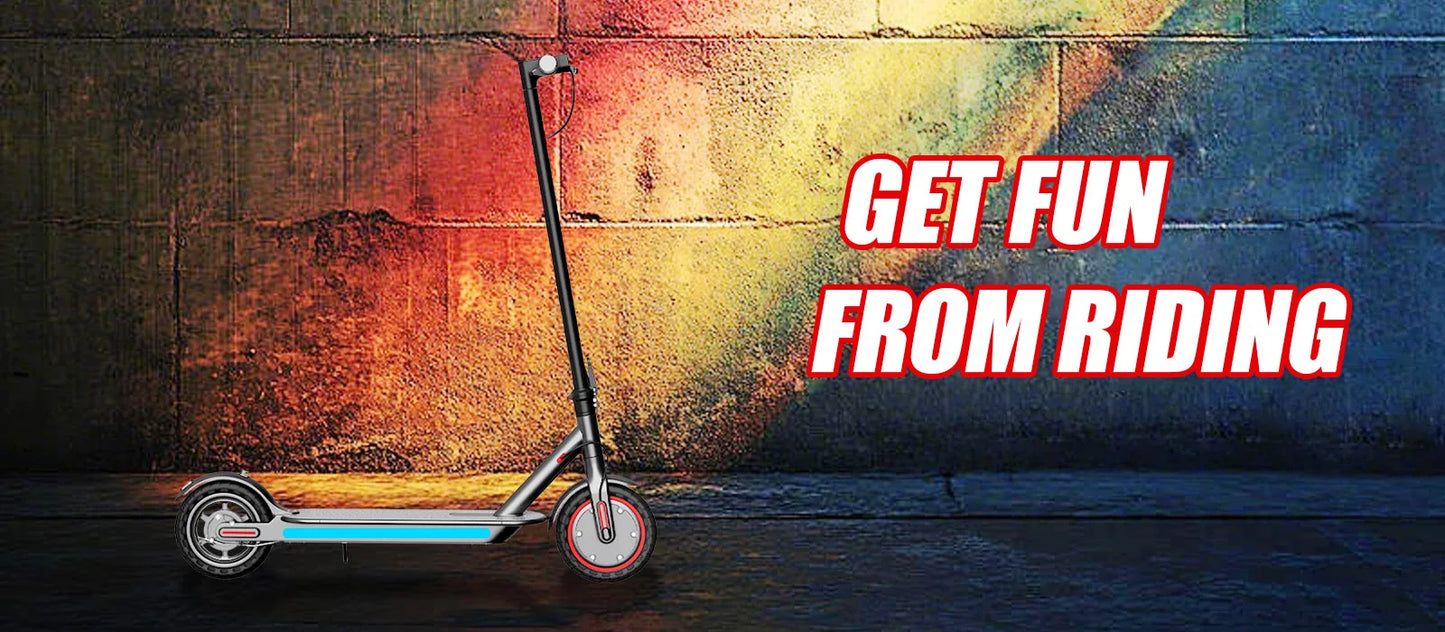 AOVOPRO TX01/365GO Electric Scooter 2025 New Design 350W Super Power Folding Dual Brake Electric Scooter 31KM/H 5-28KM Range.