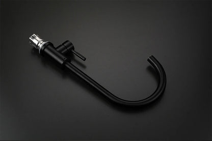 Black Kitchen Faucet Stainless Steel Kitchen Mixer Single Handle Single Hole Kitchen Faucet Brushed Nickle Mixer Sink Tap