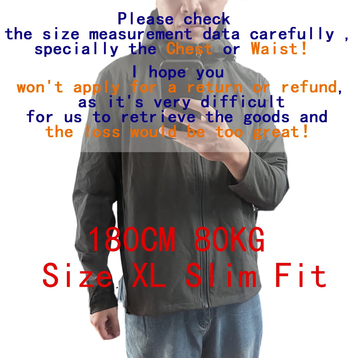 Compass Button Patch Italian Luxury Style Men's Lightweight Windbreaker Jacket Zippered Suitable For Outdoor Sports And Hiking.