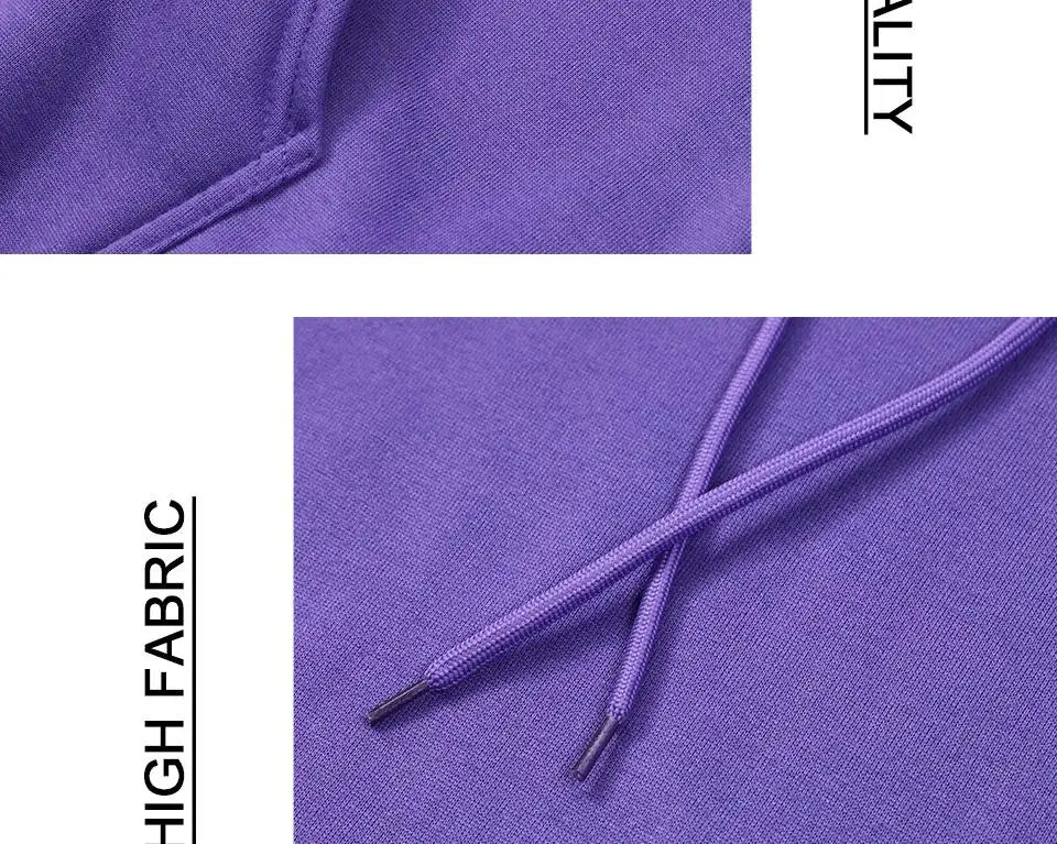 Einfarbiger Hoody für weibliche Herbst modische Kleidung lässige Fleece Tasche Hoodies mehrfarbige Unisex Frauen Streetwear.