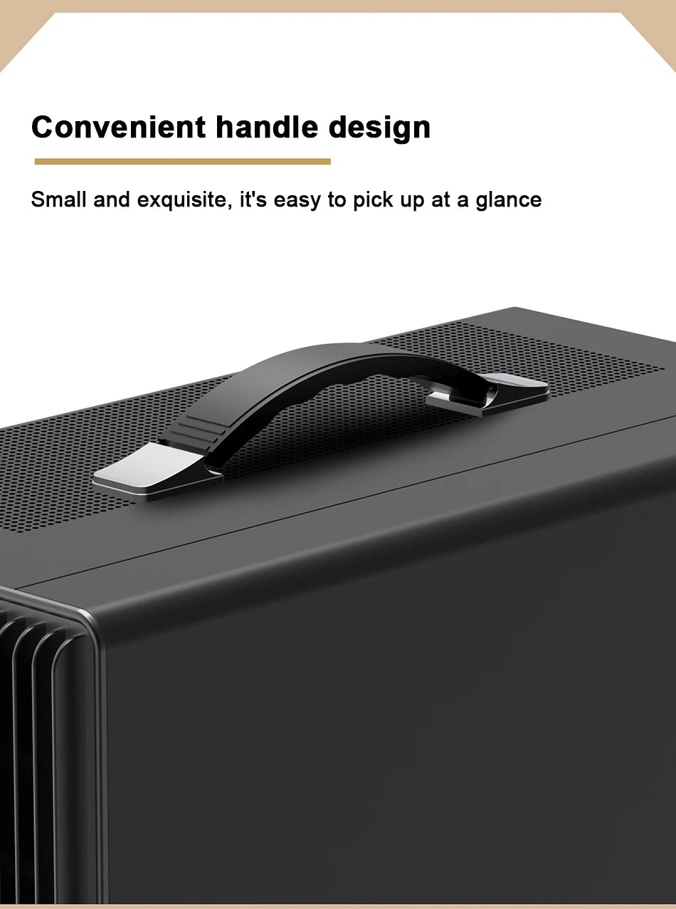 Power Train P40 MATX Mesh Case Handheld DIY Mini Compact ITX Type-c Desktop Game Computer Chassis Supports 350mm Graphics Card.