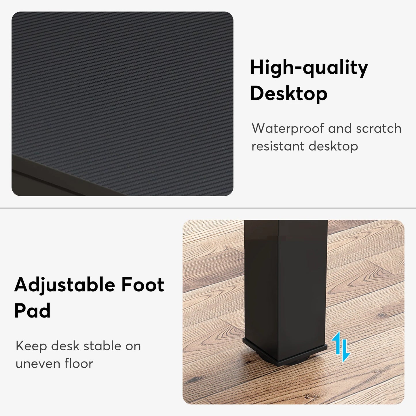 Tribesigns 78,7 Zoll extra langer Computertisch 2-Personen-Schreibtisch, doppelter langer Schreibtisch, Arbeitsplatz für das Heimbüro