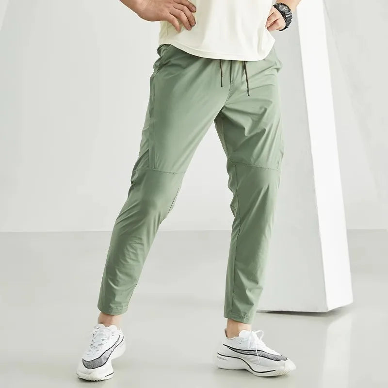 Mens Joggers Sweatpants Thin Casual Hip Hop Trousers Gyms Tracksuit Workout Track Pants Brand Jogger Fitness Pants Men.