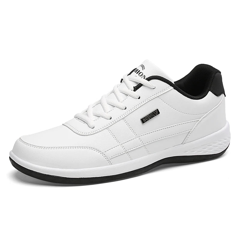 Pu Leder Männer Schuhe Turnschuhe Trend Casual Atmungsaktive Freizeit Männlichen Turnschuhe Nicht-Slip Schuhe Vulkanisierte Schuhe Tenis Masculino